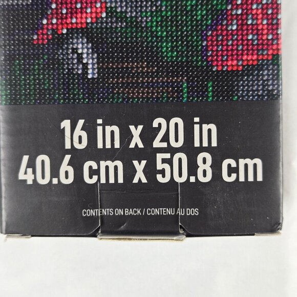 Make Market Diamond Art Painting Kit "Mushrooms" 16" x 20" New in Box - Picture 5 of 10